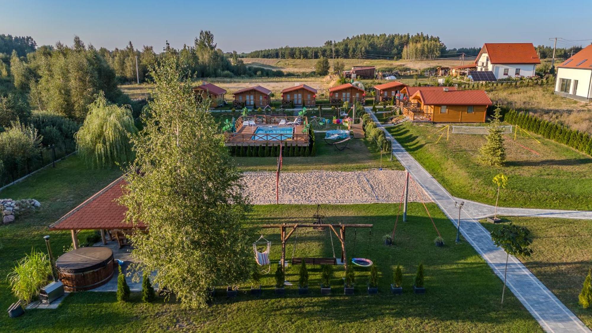 Zielona Dolina - Kompleks Dla Rodzin Z Dziecmi Mikołajki Bagian luar foto